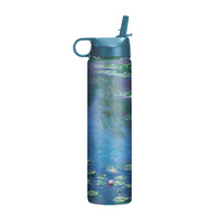24 oz Water Bottle - Monet "Water Lilies"