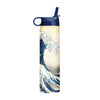 24 oz Water Bottle - Hokusai "The Great Wave"