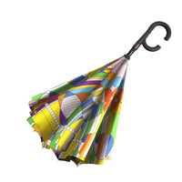 Frank Lloyd Wright March Balloons Reverse Inverted Umbrella – Hands-Free, Windproof Design