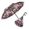 van Gogh "Carnations" Reverse Inverted Umbrella – Hands-Free, Windproof Design