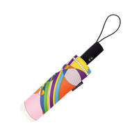 Frank Lloyd Wright March Balloons Travel Umbrella – Compact, One-Touch Open & Close