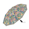 Frank Lloyd Wright Saguaro Forms Travel Umbrella – Compact, One-Touch Open & Close