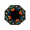 Frank Lloyd Wright "Coonley Playhouse" Travel Umbrella – Compact, One-Touch Open & Close