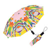 Frank Lloyd Wright March Balloons Travel Umbrella – Compact, One-Touch Open & Close