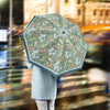 William Morris Golden Lily Reverse Inverted Umbrella – Hands-Free, Windproof Design