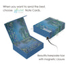 Monet Water Lilies - Boxed Blank Note Cards – Set of 16 in a Keepsake Gift Box