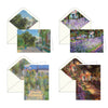 Monet Gardens - Boxed Blank Note Cards – Set of 16 in a Keepsake Gift Box