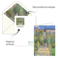 Monet Gardens - Boxed Blank Note Cards – Set of 16 in a Keepsake Gift Box