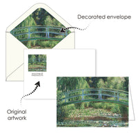 Monet Favorites - Boxed Blank Note Cards – Set of 16 in a Keepsake Gift Box