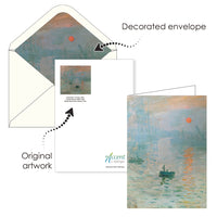 Monet Favorites - Boxed Blank Note Cards – Set of 16 in a Keepsake Gift Box