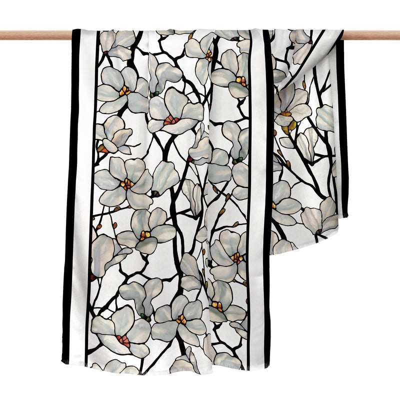 Tiffany Magnolia Silk Blend Shawl – Lightweight Dressy Wrap for Women
