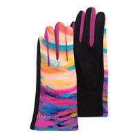 EttaVee Brush Strokes 90 Womens Touch Screen Gloves - One Size Fits All
