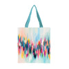 EttaVee Brush Strokes 103 Canvas Magazine Tote – Slim Vertical Tote Bag