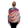 EttaVee's Brush Strokes 90 Silk Blend Shawl – Lightweight & Elegant Evening Wrap