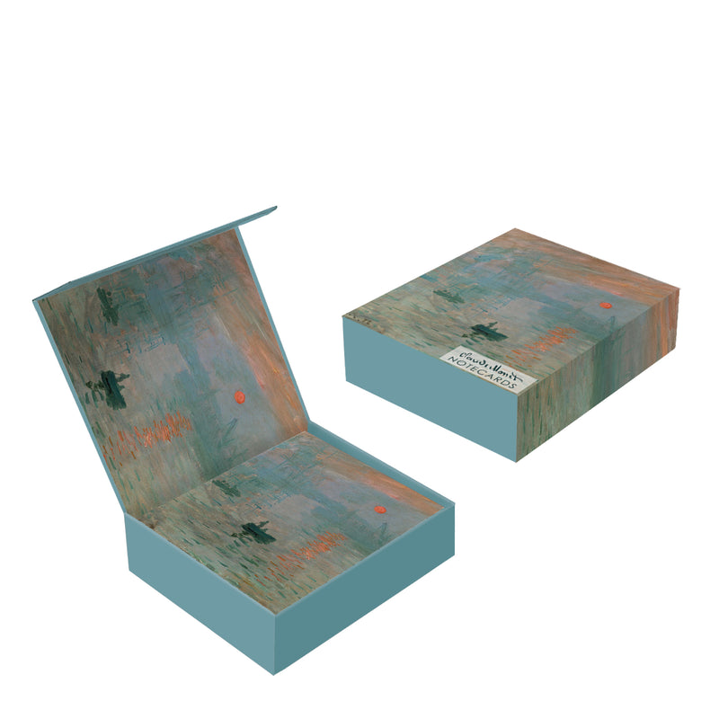 Monet Favorites - Boxed Blank Note Cards – Set of 16 in a Keepsake Gift Box