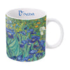 van Gogh "Irises" Large Fine Art Mug – 14 oz Ceramic Coffee Cup