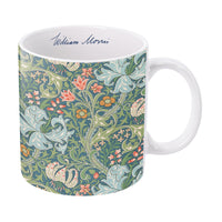 William Morris "Golden Lily" Large Fine Art Mug – 14 oz Ceramic Coffee Cup
