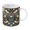 William Morris "Strawberry Thief" Large Fine Art Mug – 14 oz Ceramic Coffee Cup