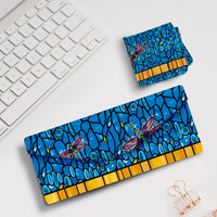 Tiffany Dragonfly (Purple) Folding Glasses Case – Compact & Protective