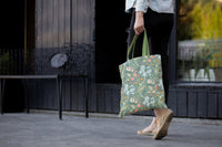 William Morris "Golden Lily" Shoulder Strap Canvas Magazine Tote