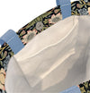 William Morris "Strawberry Thief" Canvas Magazine Tote – Slim Vertical Tote Bag