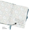 William Morris Golden Lily - Dot Grid Journal – Hardcover, Pockets, Ribbon Bookmarks