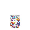 12 oz Stemless Wine Tumbler - Laurel Burch "Mariposas"