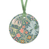 William Morris "Golden Lily Porcelain Keepsake Ornament – Flat Ceramic, Gift-Ready