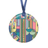 Frank Lloyd Wright Saguaro Forms Porcelain Keepsake Ornament – Flat Ceramic, Gift-Ready