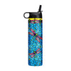 24 oz Water Bottle - Tiffany "Dragonfly" - Purple