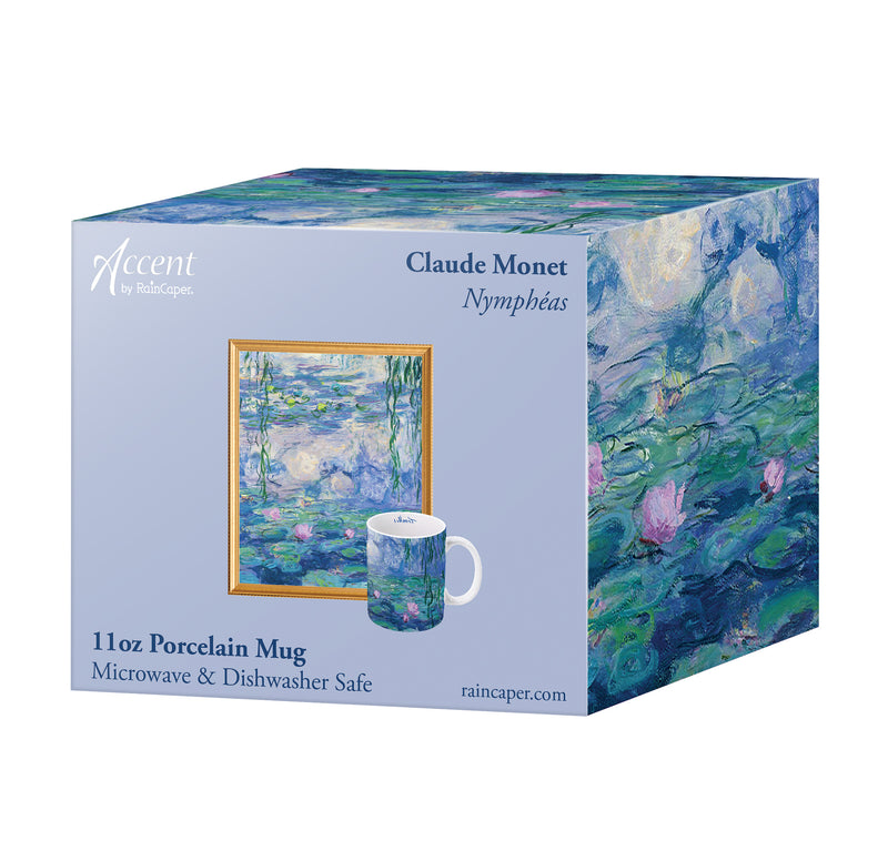 Monet Nympheas Fine Art Mug – 11 oz Porcelain Coffee Cup