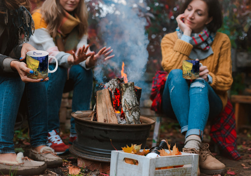 van Gogh "Cafe Terrace" Large Fine Art Mug – 14 oz Ceramic Coffee Cup