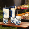 Hokusai "Great Wave" Insulated Drinkware Set of 3, 1 per size