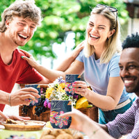 30 oz Tumbler - EttaVee "Bold Flowers"