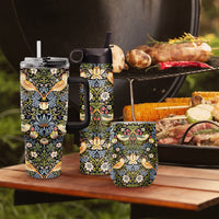 24 oz Water Bottle - William Morris "Strawberry Thief"