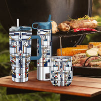 24 oz Water Bottle - Frank Lloyd Wright "Waterlilies"