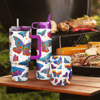 24 oz Water Bottle - Laurel Burch "Mariposas"