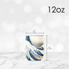12 oz Stemless Wine Tumbler - Hokusai "The Great Wave"