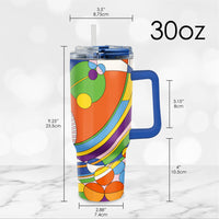 30 oz Tumbler - Frank Lloyd Wright "March Balloons"