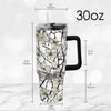 30 oz Tumbler - Tiffany "Magnolia"