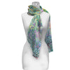 Monet Gardens at Giverny Long Sheer Scarf – Lightweight, Elegant, Silky-Soft