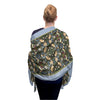 William Morris "Strawberry Thief" Silk Blend Shawl – Lightweight & Elegant Evening Wrap