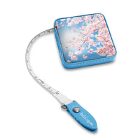 Cherry Blossoms Compact Retractable Tape Measure – Dual-Sided, 60"/150cm
