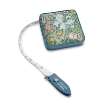 William Morris "Golden Lily" Compact Retractable Tape Measure – Dual-Sided, 60"/150cm