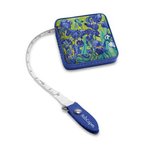 van Gogh "Irises" Compact Retractable Tape Measure – Dual-Sided, 60"/150cm