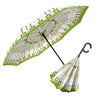 Frank Lloyd Wright Tree of Life Reverse Inverted Umbrella – Hands-Free, Windproof Design