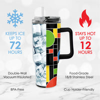 30 oz Tumbler - Frank Lloyd Wright "Coonley Playhouse"