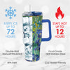 30 oz Tumbler - van Gogh "Irises"