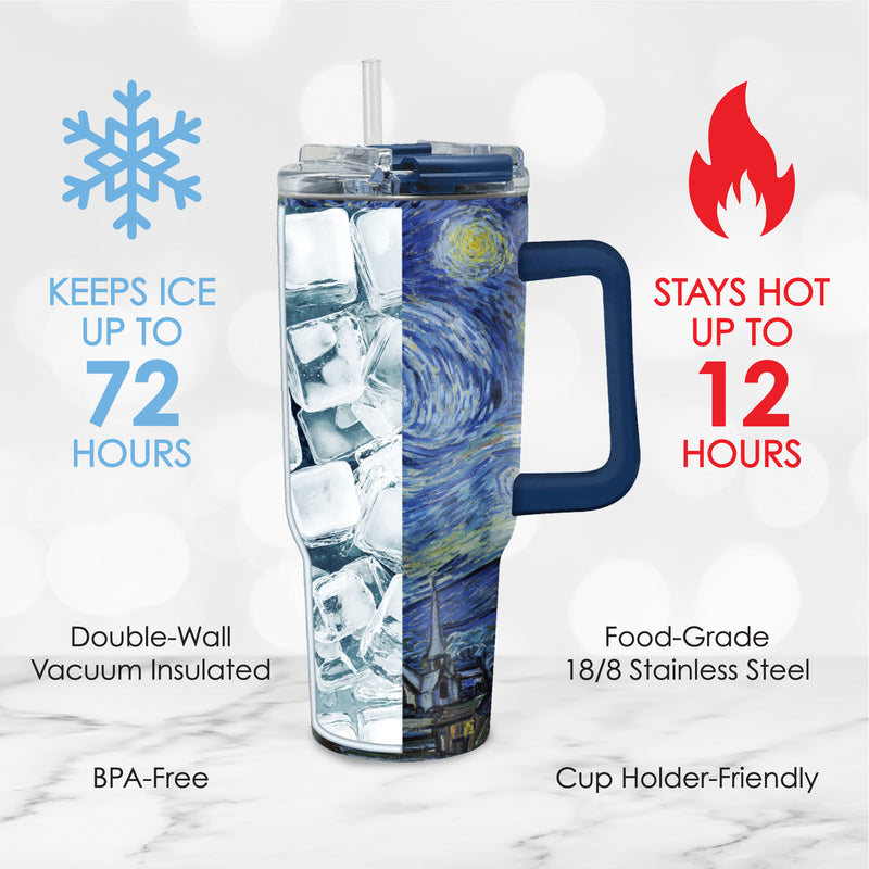 30 oz Tumbler - van Gogh "Starry Night"