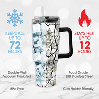 30 oz Tumbler - Tiffany "Magnolia"